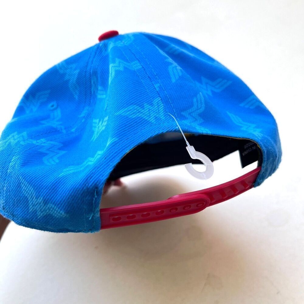 Wonder woman comic DC baseball hat blue red adjustable snapback character. - Picture 2 of 8